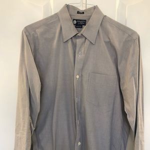 Jcrew Tailored Dress Shirt - grey 15-15 1/2